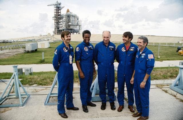 NASA image: PREFLIGHT - STS-8 - KSC