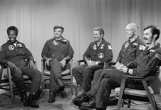 NASA image: POST-FLIGHT (CREW) - STS-8