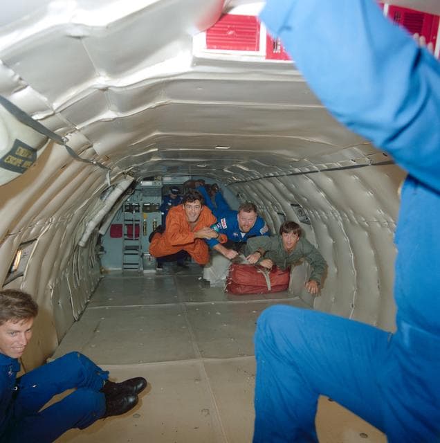 NASA image: View of Zero-G training for astronauts and payload specialists