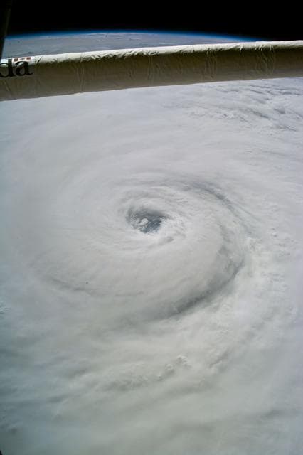 NASA image: Earth observations taken from Discovery during STS-85 mission - Typhoon Winnie