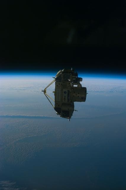 CRISTA-SPAS,rendezvous with satellite