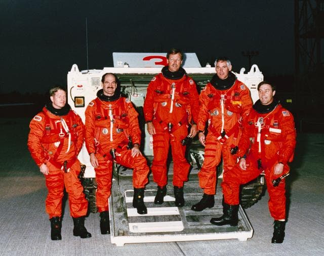 NASA image: STS-27 Atlantis, OV-104, terminal countdown demonstration test (TCDT) at KSC