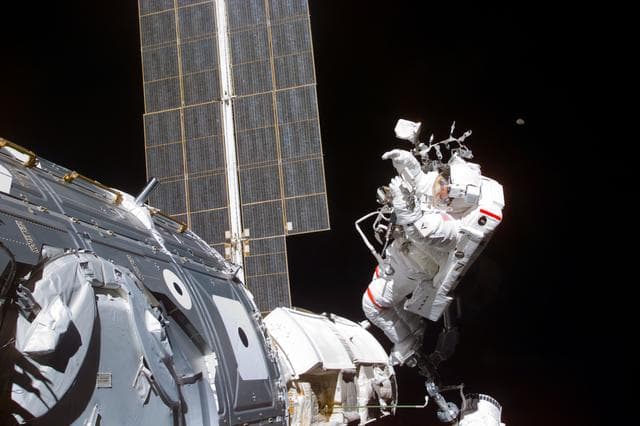 NASA image: View taken during EVA 1