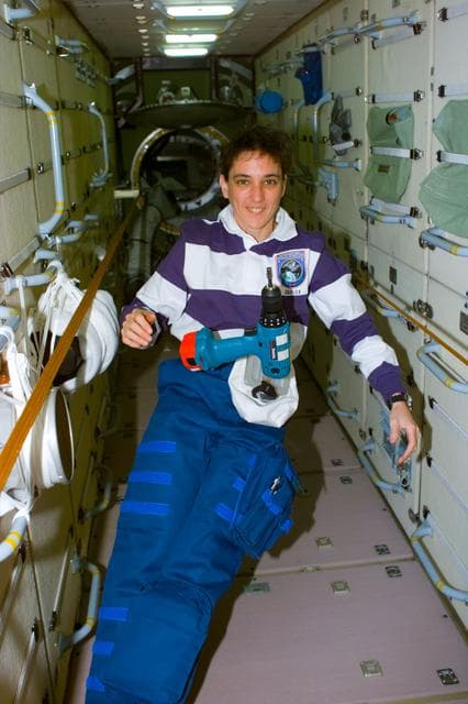 NASA image: Currie in the FGB/Zarya module