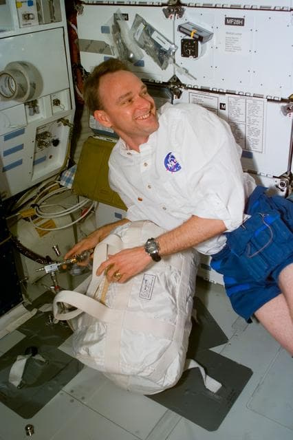 NASA image: HP and RME 1331 - Pilot Edwards engages in experiments