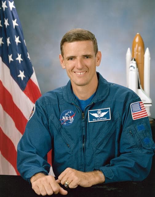 NASA image: Official portrait of Astronaut William S. McArthur