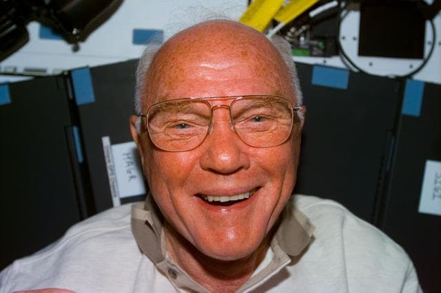NASA image: Portrait view of Glenn
