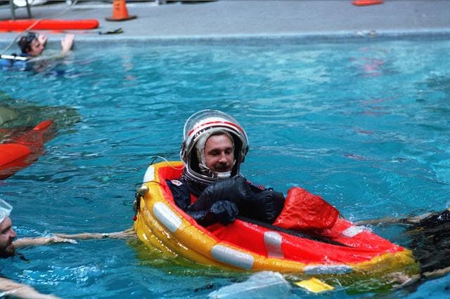 NASA image: Bailout training at WETF
