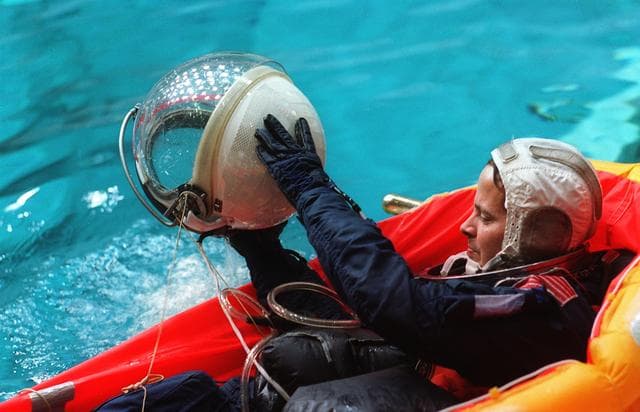 NASA image: Bailout training at WETF