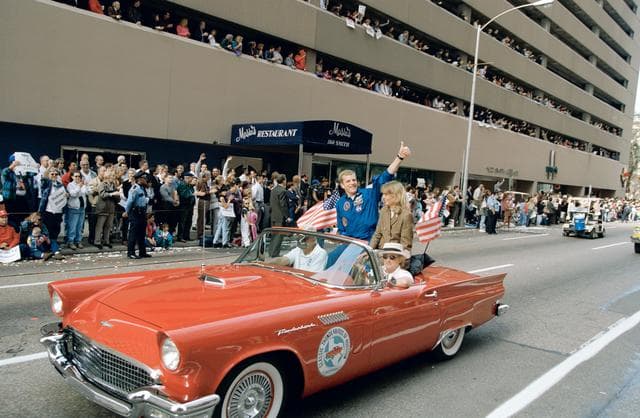 NASA image: Downtown Houston parade honoring  STS-95 crew