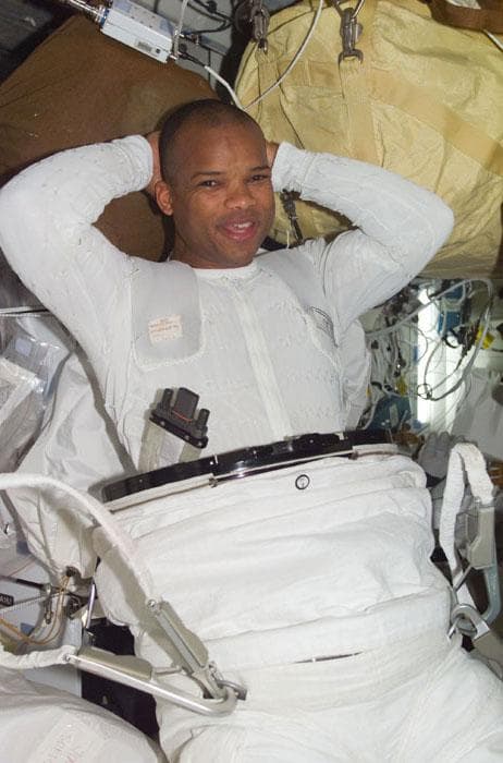 NASA image: MS Curbeam prepares for second EVA