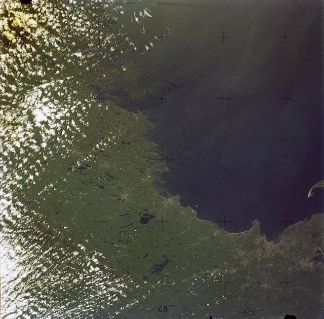 NASA image: Boston, MA and New England Coastline