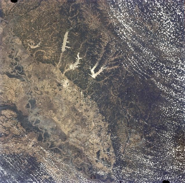 NASA image: Mississippi River, Yazoo Basin, Memphis, TN