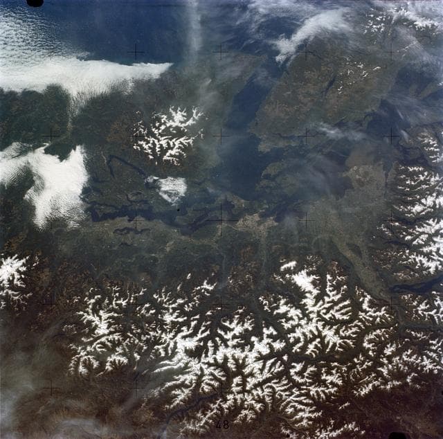 NASA image: Northwest Washington State
