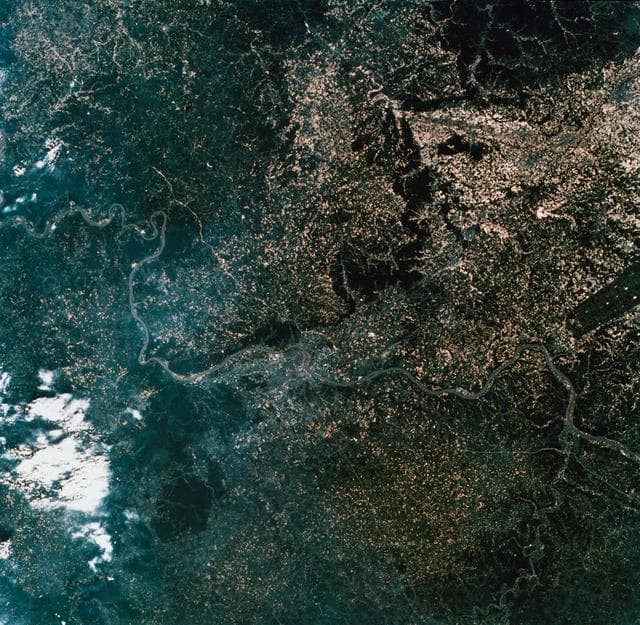 NASA image: Louisville, KY, USA