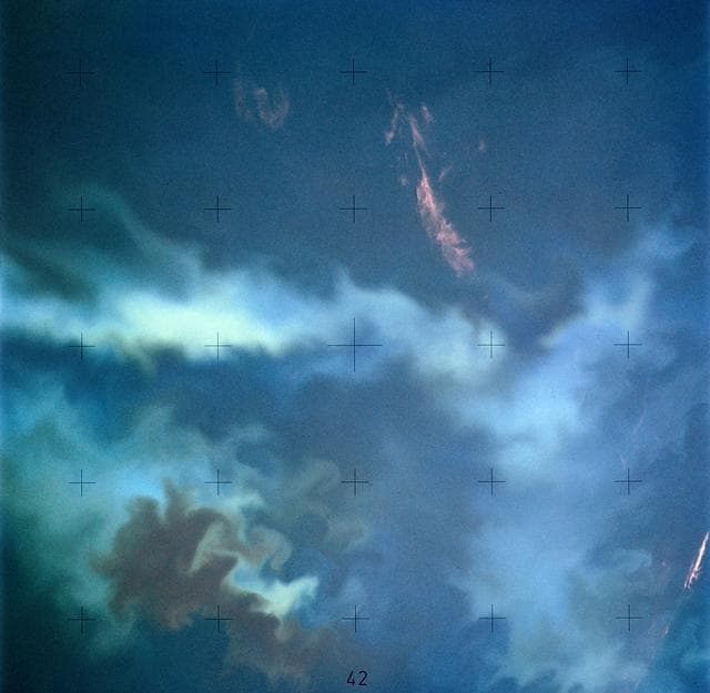 NASA image: Plankton blooms in the Falkland Current east of Argentina coast