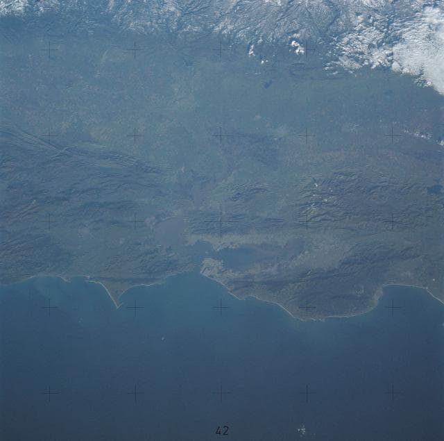 NASA image: Northern California near San Francisco
