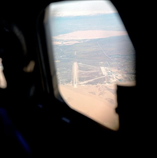 NASA image: Landing, Edwards AFB, CA
