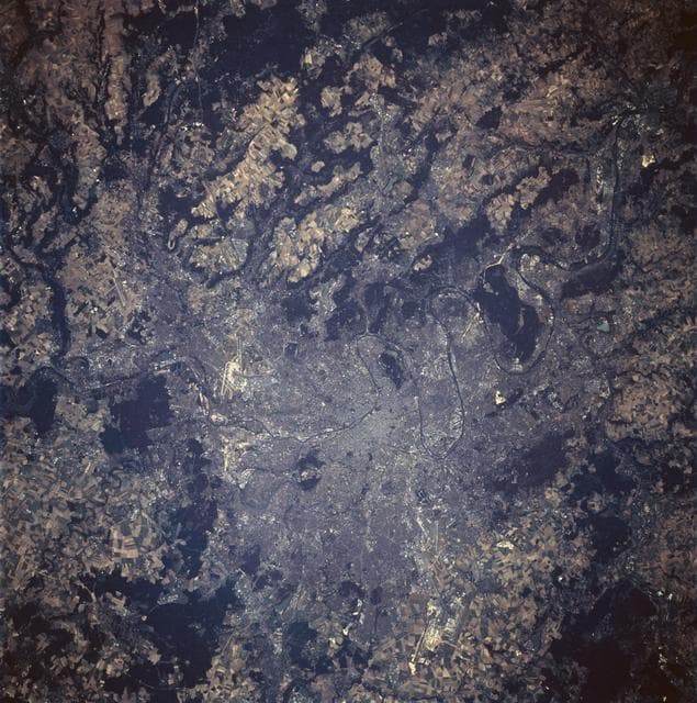 NASA image: City of Paris, France
