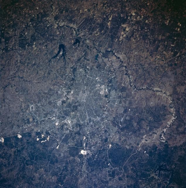 NASA image: San Antonio, Texas as seen from STS-58