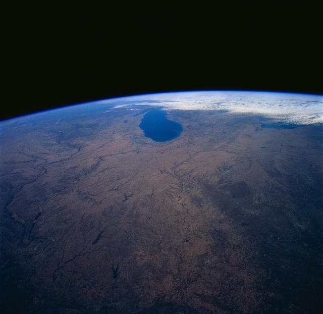NASA image: Midwestern United States as seen from STS-58