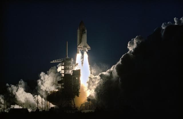 NASA image: Launch of STS-60 Shuttle Discovery