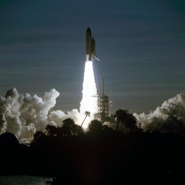 NASA image: Launch of STS-60 Shuttle Discovery