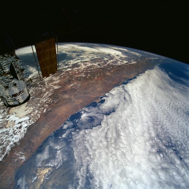 NASA image: Northern Chile and Andes Mountains seen from STS-61 Shuttle Endeavour