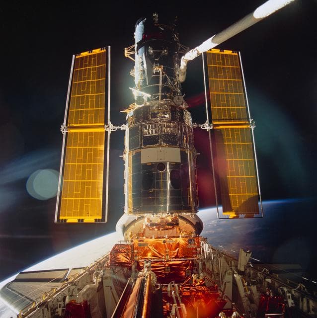 NASA image: New set of solar arrays deployed on Hubble Space Telescope
