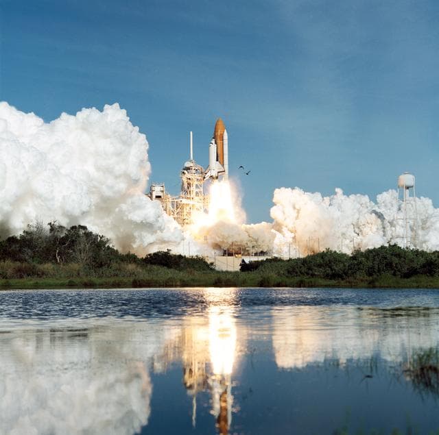 NASA image: Liftoff of STS-62 Space Shuttle Columbia