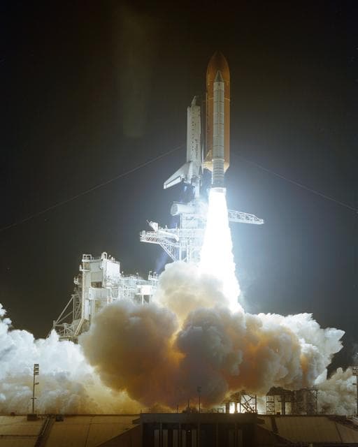 NASA image: Launch of STS-63 Discovery