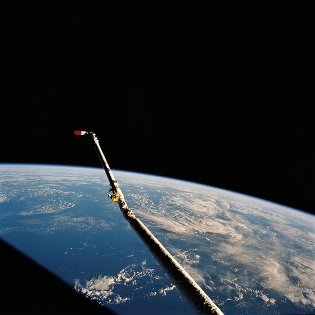 NASA image: SPIFEX at work on end of RMS arm
