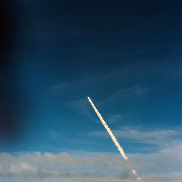 NASA image: STS-64 launch view