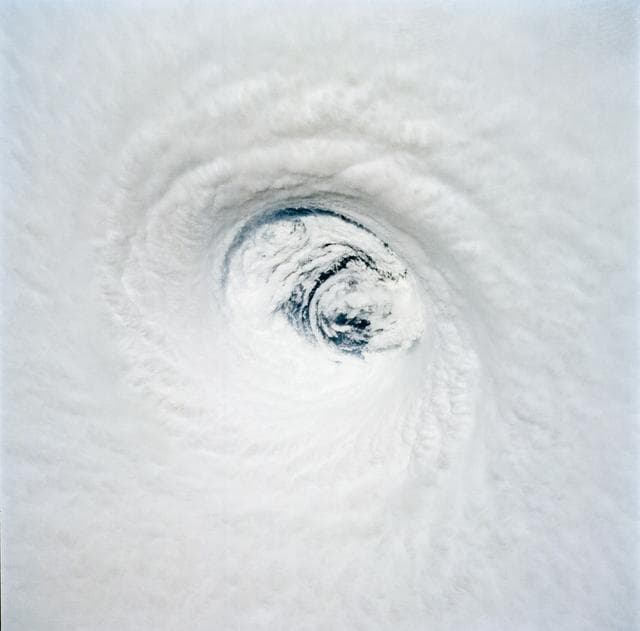 NASA image: STS-65 Earth observation of Hurricane Emilia taken aboard Columbia, OV-102