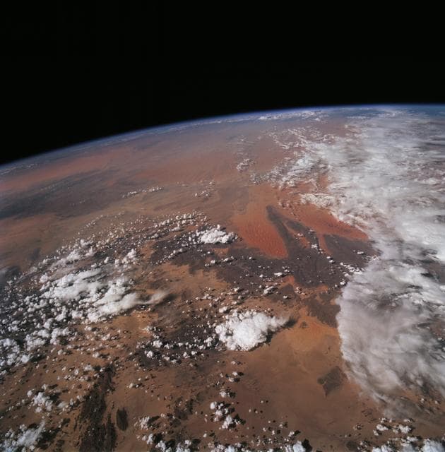 NASA image: Sahara Desert, Algeria