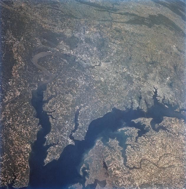 NASA image: Chesapeake Bay, New England