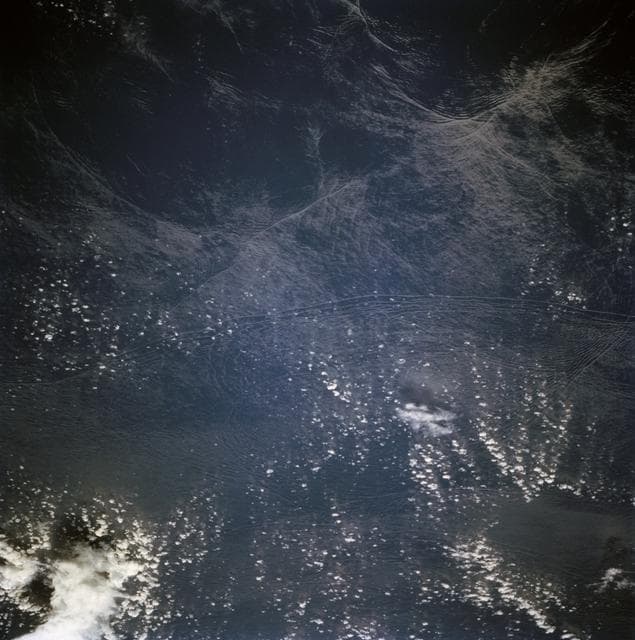 NASA image: Internal waves, Andaman Sea