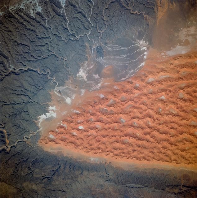 NASA image: Earth observations taken from shuttle orbiter Discovery STS-70 mission