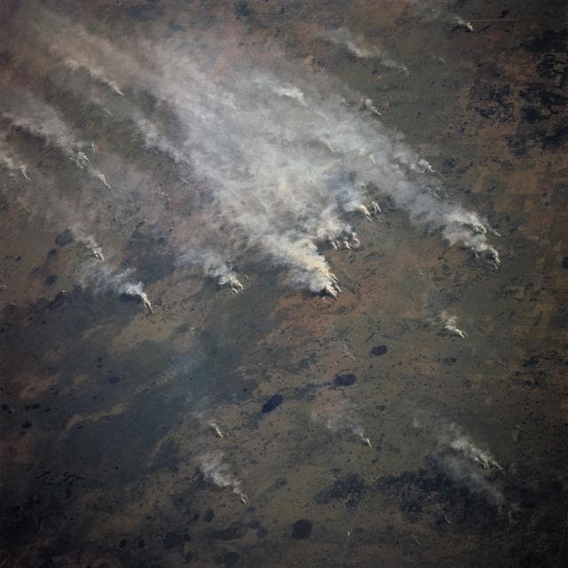 NASA image: Earth observations taken from shuttle orbiter Discovery on STS-70 mission