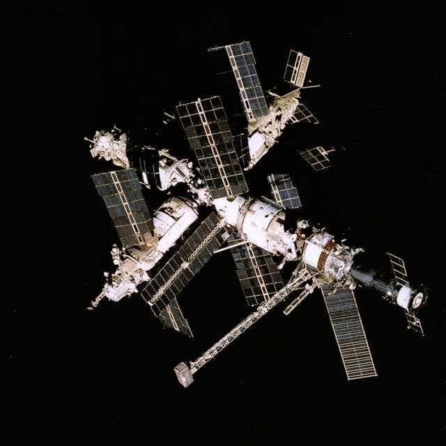 NASA image: Mir space station