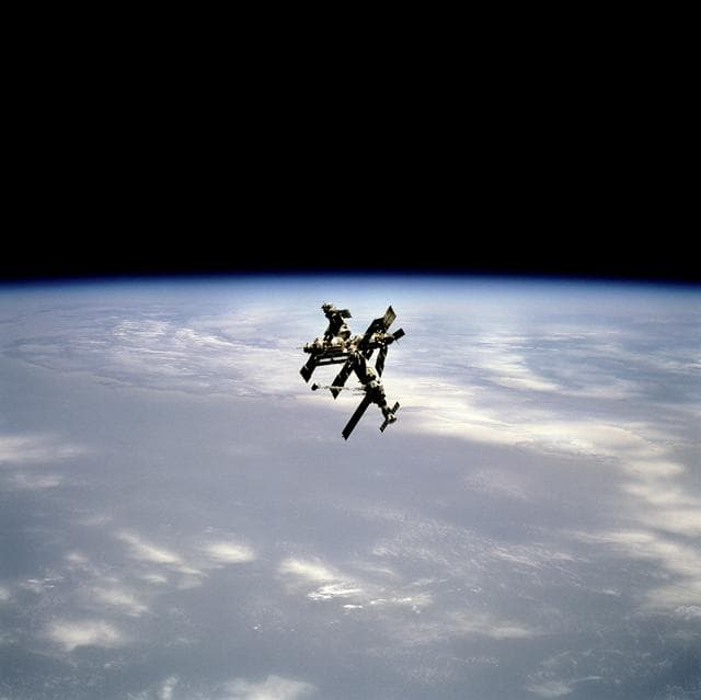 NASA image: Mir space station