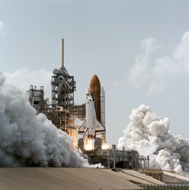 NASA image: Launch of the STS-71 space shuttle Atlantis