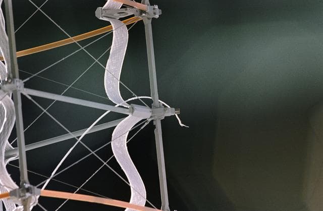 NASA image: Tethered Satellite System (TSS)-1R survey photography