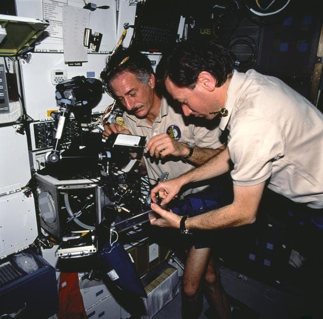 NASA image: Middeck Glovebox Facility (MGBX)