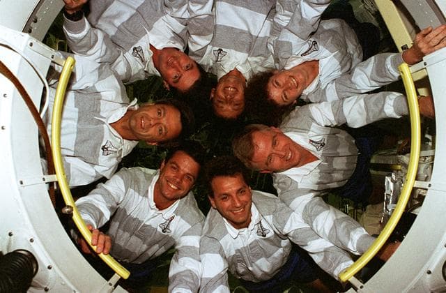 NASA image: STS-78 crew portrait