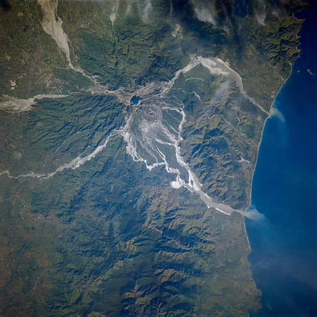 NASA image: Earth observations taken from Space Shuttle Columbia during STS-80 mission