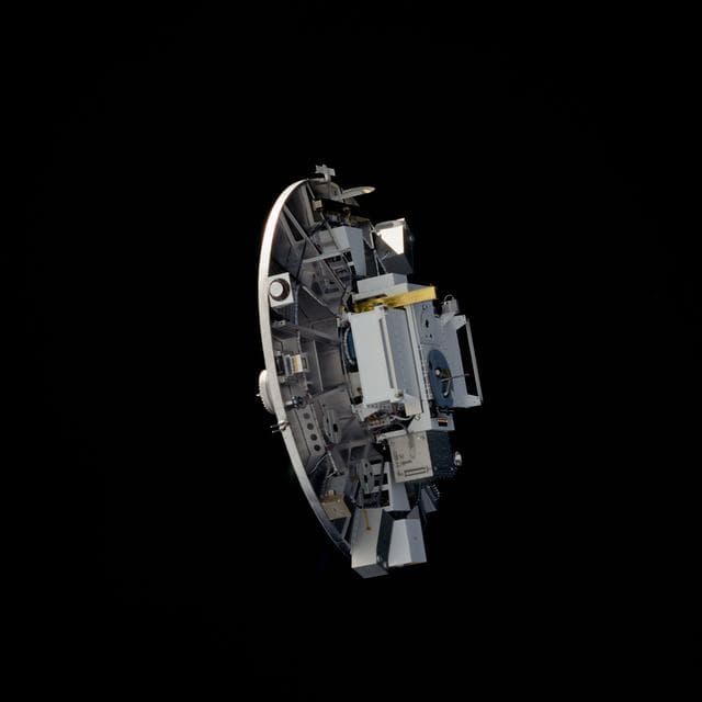 NASA image: WSF, rendezvous with satellite