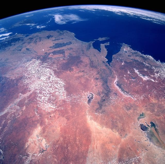 NASA image: Earth observations taken from shuttle orbiter Discovery during STS-82 mission