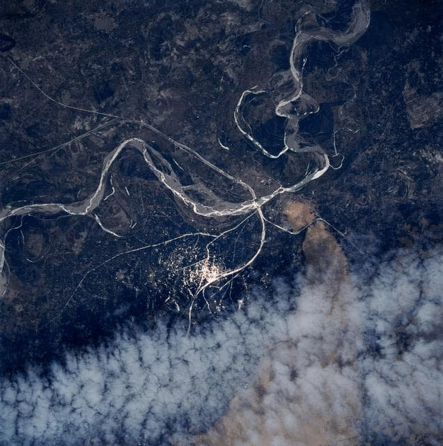 NASA image: Earth observations taken during STS-83 mission