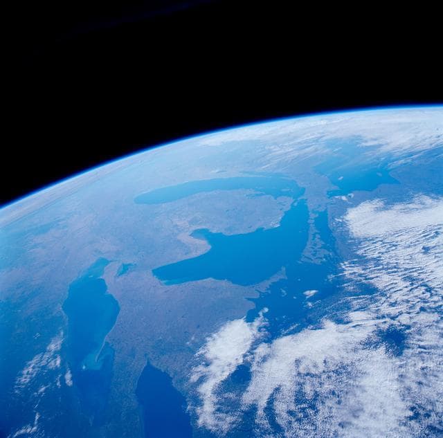 NASA image: Earth observations taken from shuttle orbiter Atlantis during STS-84 mission